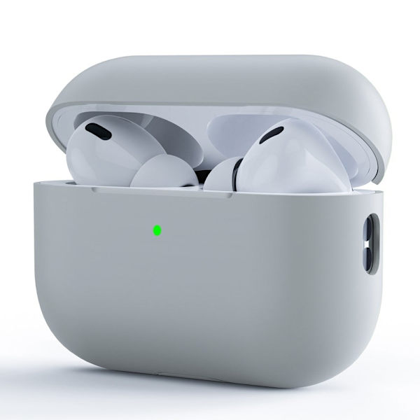 AirPods Pro 2 silikonisuojus - Rock Väri Silver grey