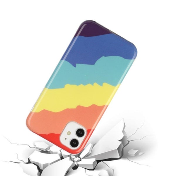 Deco iPhone 12 Pro Max case - Rainbow Slope Multicolor