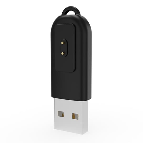 Xiaomi Smart Band 9 Pro / 9 / 8 Pro USB Portable Mini Charger Compact Power Adapter Black