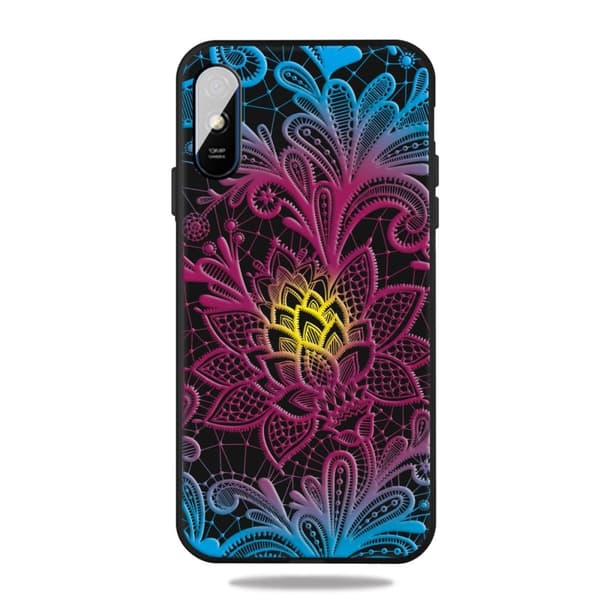 Imagine Xiaomi Redmi 9A Etui - Nydelig Blomst Pink