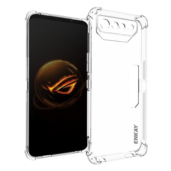 ENKAY klart faldsikkert etui til ASUS ROG Phone 7 Ultimate Transparent