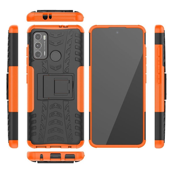Offroad Motorola Moto G60 deksel - Oransje Orange