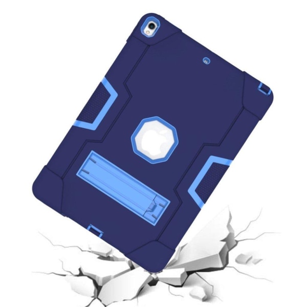 iPad Air (2019) shockproof hybrid case - Dark Blue / Baby Blue Blå