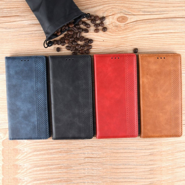 Bofink Vintage OnePlus 7 etui - Rød Red