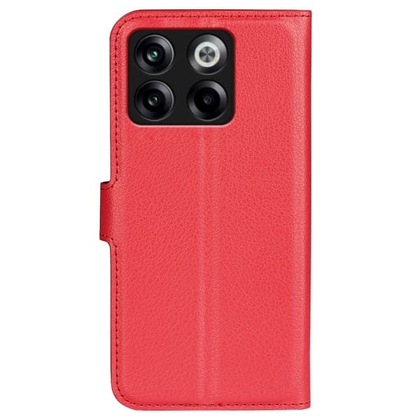 Classic OnePlus Ace Pro / 10t Flippetui - Rød Red