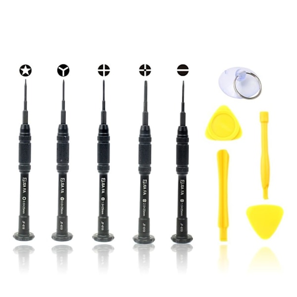 JF-8139 10-i-1 verktygs-kit reparera Iphone Samsung HTC multifärg
