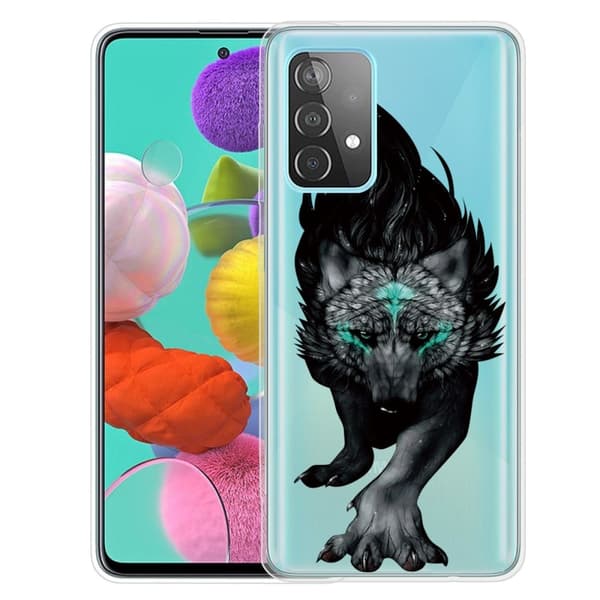 Deco Samsung Galaxy A13 4G Suojakotelo - Wolf Black