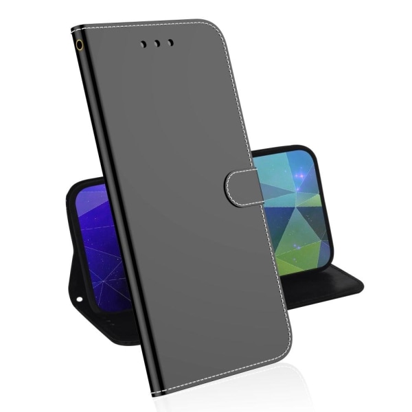 Mirror etui til Xiaomi Poco M4 Pro 5G - Sort Black