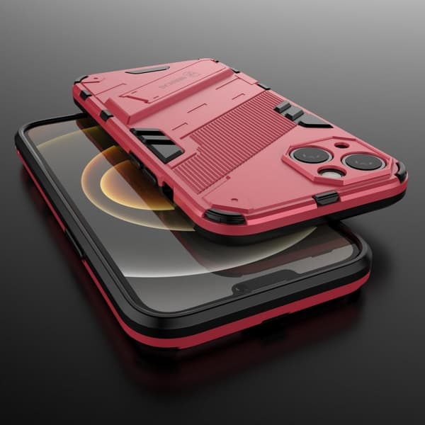 Støtsikkert hybriddeksel for iPhone 13 - Rose Pink