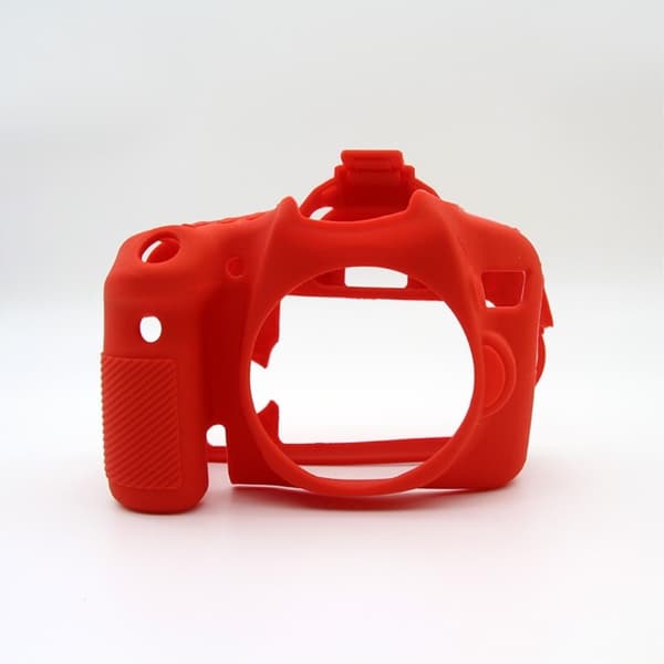 Nikon D7100 / D7200 blød silikone cover - Rød Red