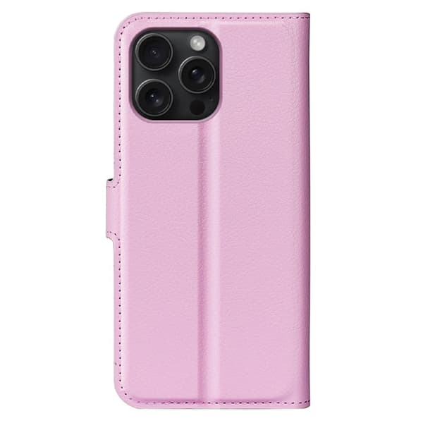 Classic iPhone 16 Pro Max flip kuoret - Pinkki Pink