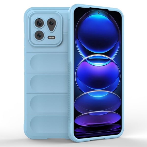 Mjukt greppformat Xiaomi 13 skal - Blå Blå