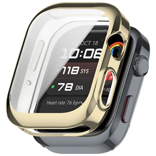 Huawei Watch D2 Flexible Watch Case Full Coverage Cover (Does Not Affect ECG Function) - Lys Guld Gold