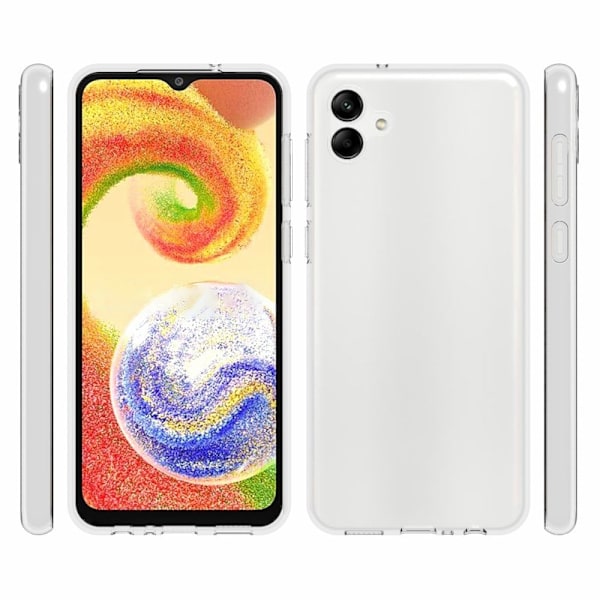 Ultrasmalt transparent fodral för Samsung Galaxy A04 Transparent