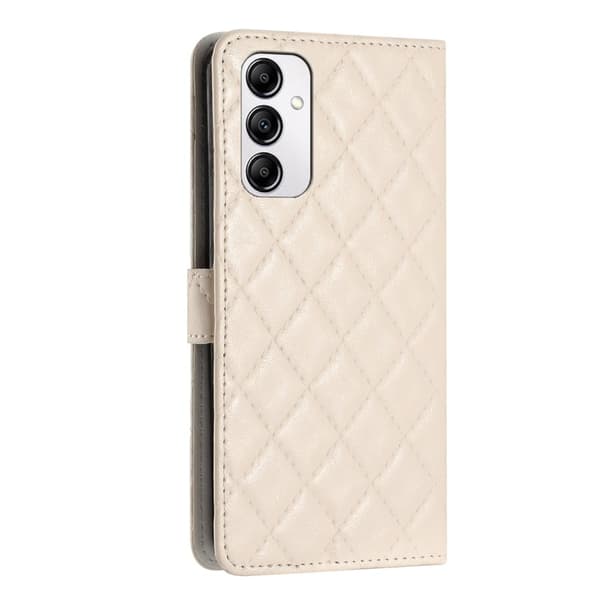 Funksjonelt rombe lommebokdeksel for Samsung Galaxy A14 5G - Hvit White