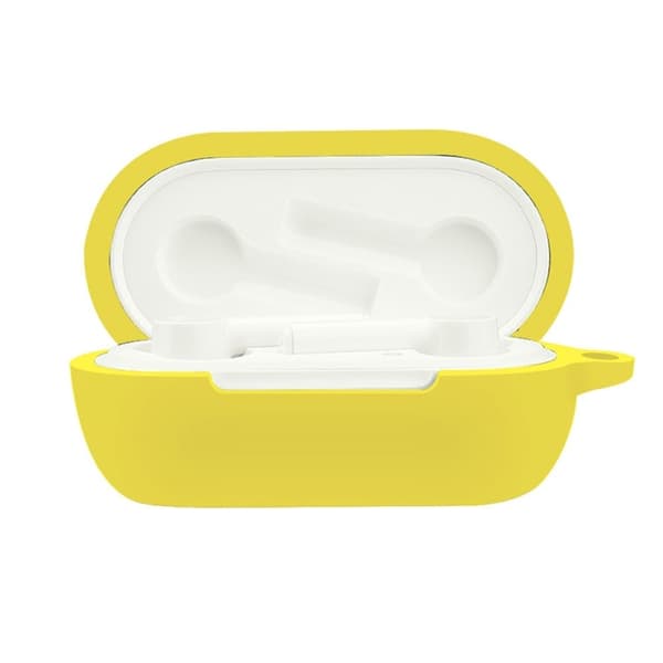 OnePlus Buds Z2 silikonikotelo soljella - Keltainen Yellow