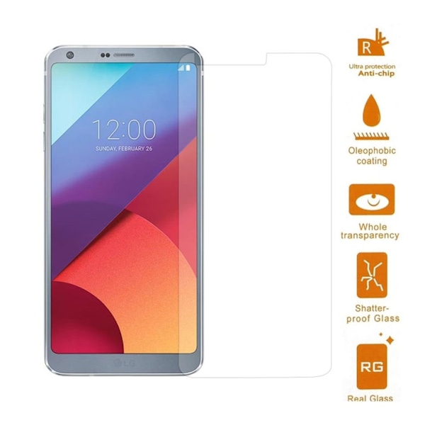 LG G6 0.3mm härdat glas skärmskydd Transparent