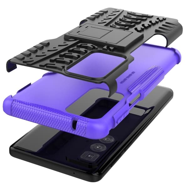 Offroad Etui Motorola Edge 20 Pro - Lilla Purple
