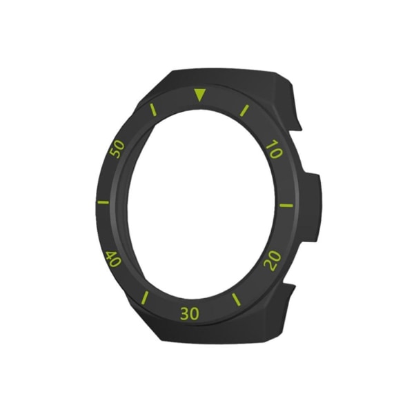 Huawei Watch GT 2e dual color scale design cover - Black / Green Svart