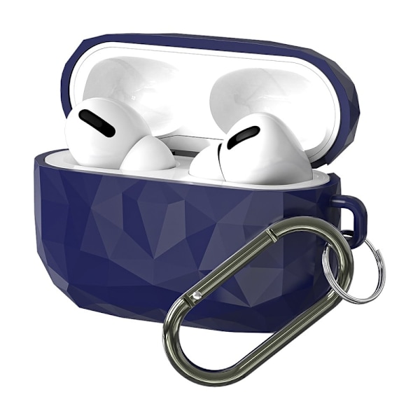 AirPods Pro-skydd i rombisk stil med spänne - Svart Svart