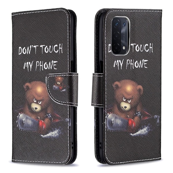 Wonderland Oppo A54 5G / Oppo A93 5G / Oppo A74 5G fodral -Svart Svart