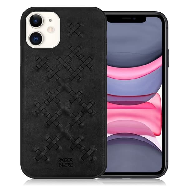 Raigor Inverse Weave Deksel For iPhone 11 - Svart Black