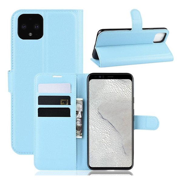 Simple Google Pixel 4 XL flip veske - Blå Blue