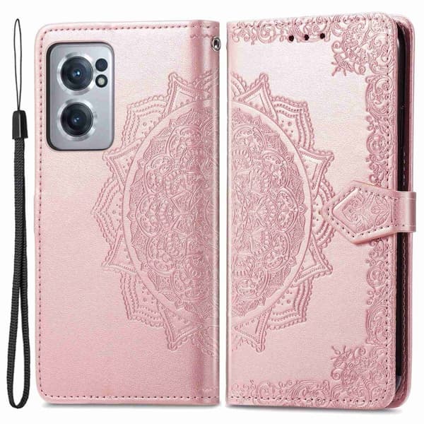 Mandala OnePlus Nord Ce 2 5g Flippetui - Rose Gull Pink