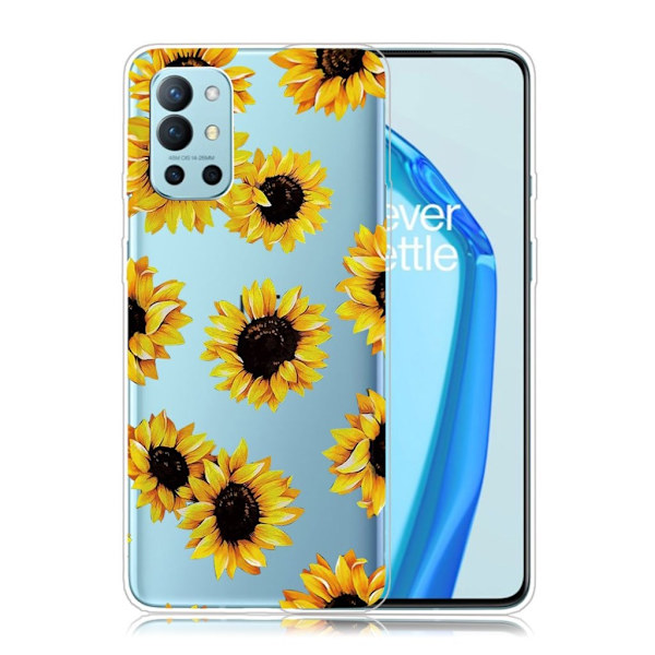 Deco OnePlus 9R skal - Solros Transparent