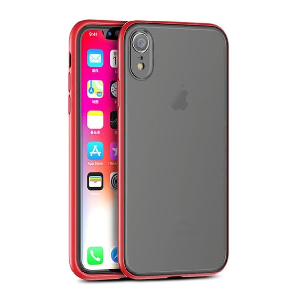 IPAKY Specter Series iPhone Xr hybrid etui - Rød Red