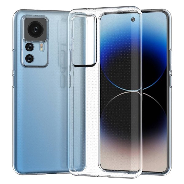 Erittäin ohut läpinäkyvä kotelo Xiaomi 12T / 12T Pro / Redmi K50 Ultra varten Transparent