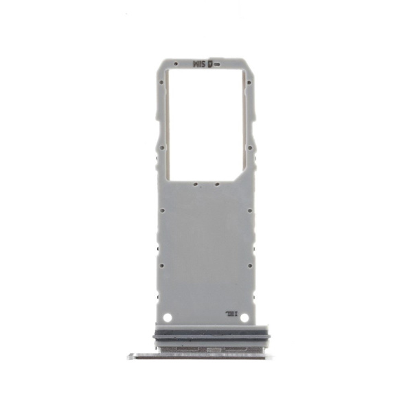 Samsung Galaxy Note 10 OEM sim-kortti lokeron pidike - Hopea Silver grey