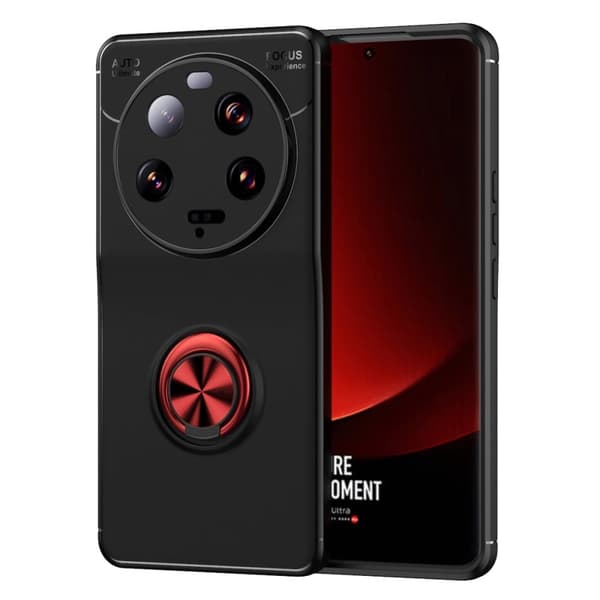 Ringo Etui Xiaomi 13 Ultra - Sort / Rød Black