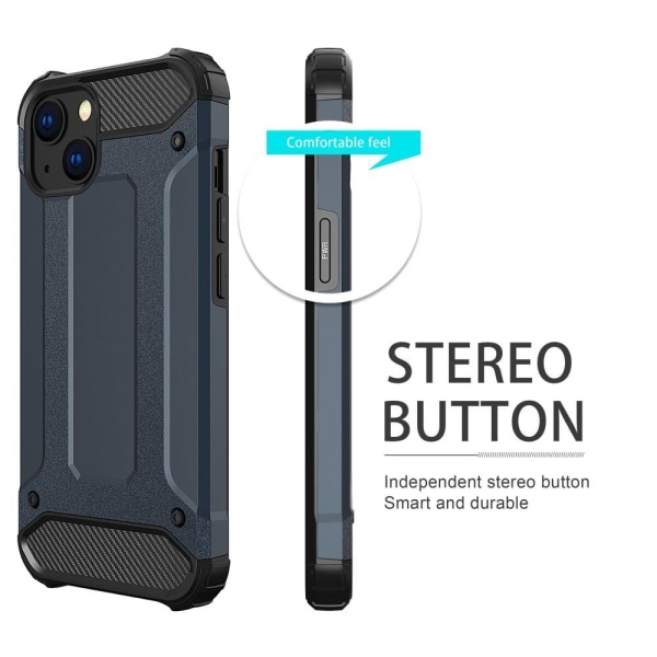 Armour Guard iPhone 13 skal - Silver/Grå Silvergrå