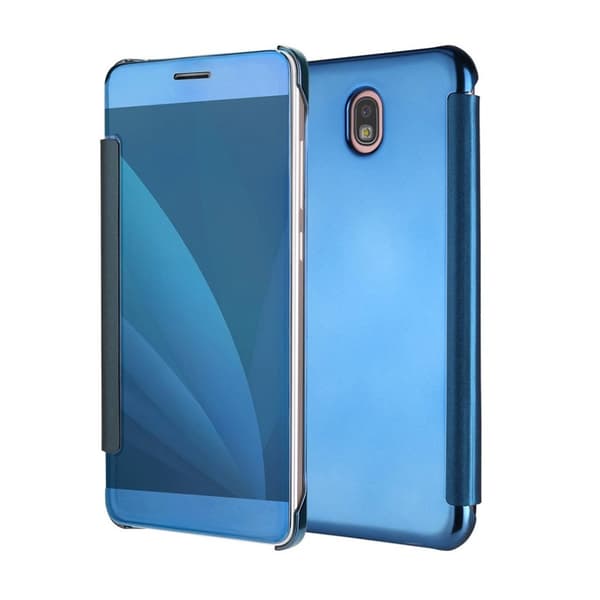 Samsung Galaxy J5 (2017) Deksel laget av plastikk og kunstlær – Blå Blue