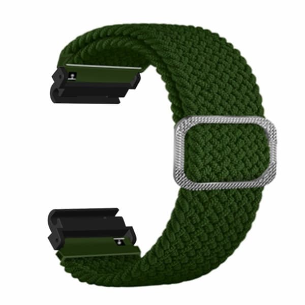 Amazfit T-Rex 2 Ultra elastisk nylonrem - Militärgrön Grön