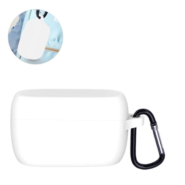 Jabra Elite 3 silikonikuulokekotelo - Valkoinen White