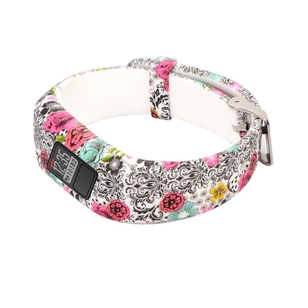 Garmin Vivofit JR  Silikon klockband med mönster - Blommor multifärg