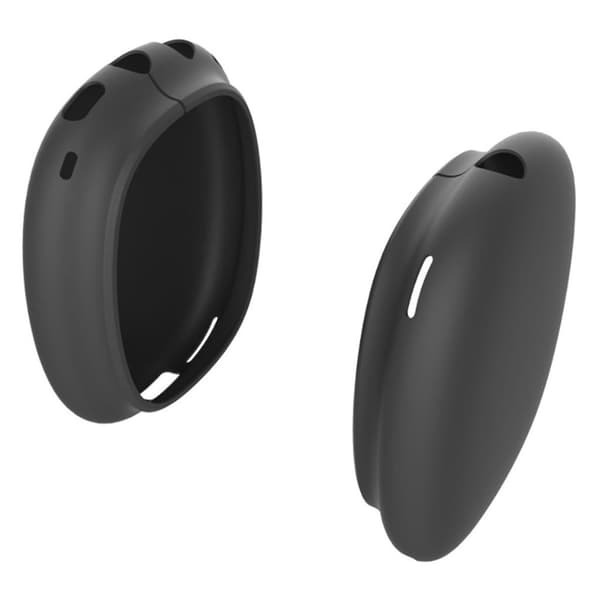 Airpods Max yksinkertainen silikonisuojus - Musta Black