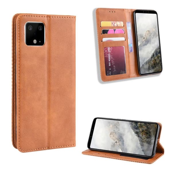 Bofink Vintage Google Pixel 4 XL kotelot - Ruskea Brown