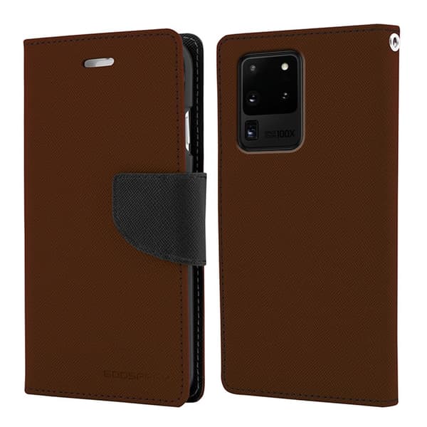 MERCURY Fancy Diary - Samsung Galaxy S20 Ultra - Brun Brown