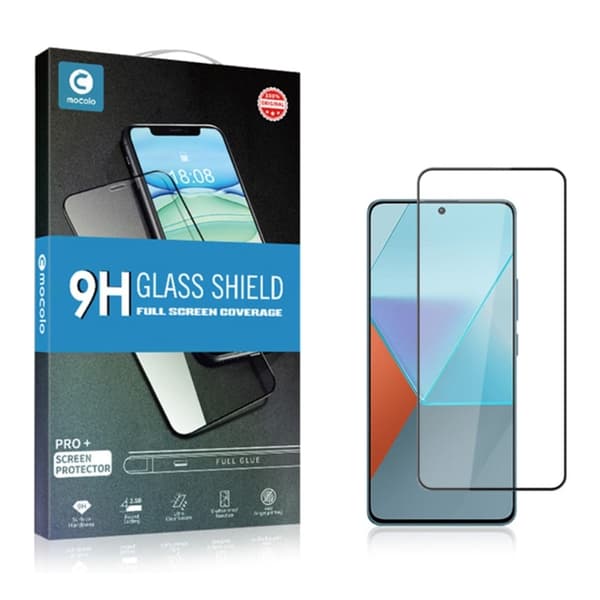 MOCOLO HD Xiaomi Redmi Note 13 Pro 4G / Xiaomi Poco M6 Pro skärmskydd i härdat glas Transparent