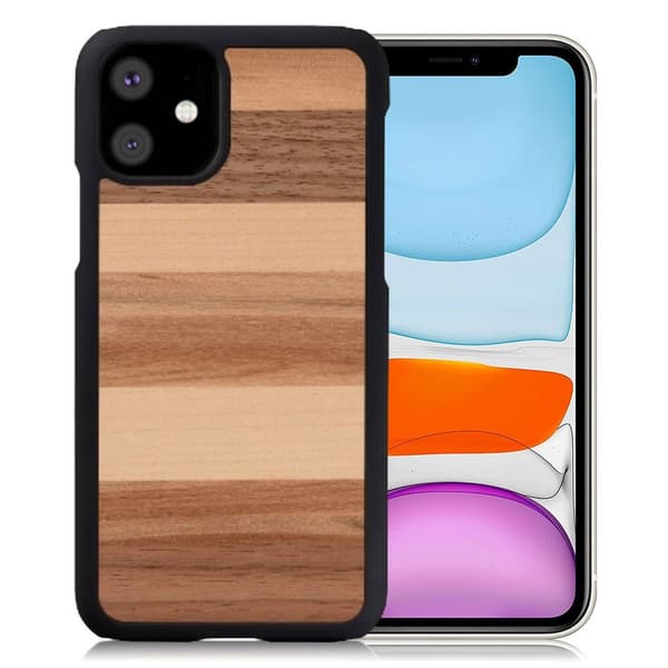 Man&Wood premiumfodral för iPhone 11 - Sabbia Brun
