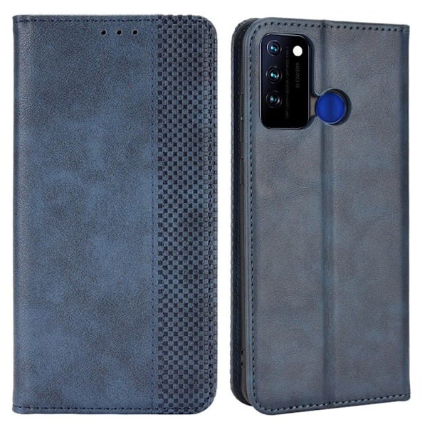 Bofink Vintage BLU G71 lærveske - Blå Blue
