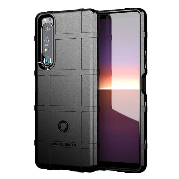 Rugged Shield Sony Xperia 1 III skal - Svart Svart