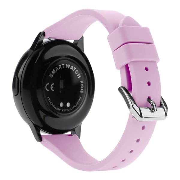 20 mm universal klockarmband i silikon - Lila Lila
