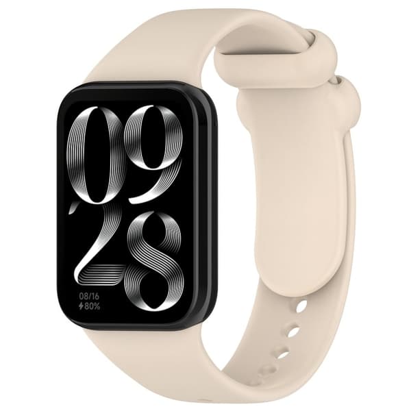Xiaomi Smart Band 8 Pro silikonerem - Stjernelys White