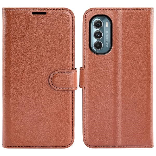 Classic Motorola Moto G (2022) fodral - Brun Brun