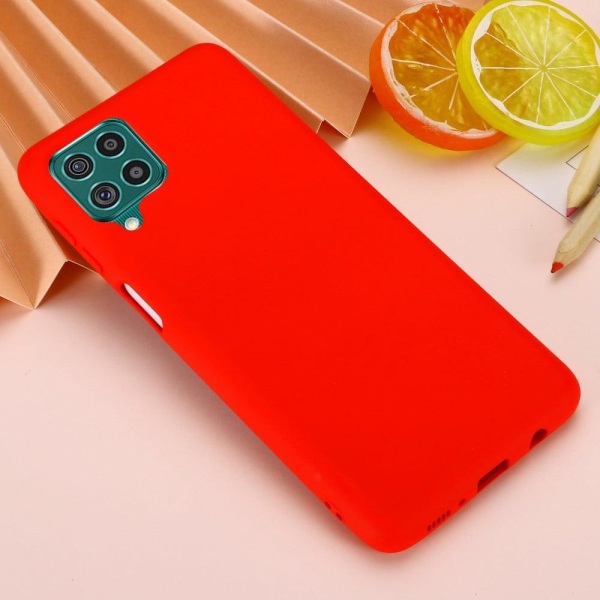 Matte Liquid Samsung Galaxy M62 / Samsung Galaxy F62 silikone cover - Rød Red