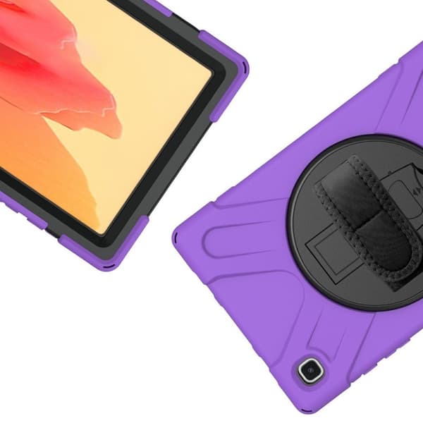 Samsung Galaxy Tab A7 10.4 (2020) 360 grader silikon combo fodral - lila Lila